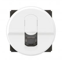 Bricoman - Prise Rj45 Ftp Cat6 Blanc Celiane