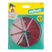 Scie Cloche Pour Bois, Platre Et Métal Diam.127 Mm - Wolfcraft