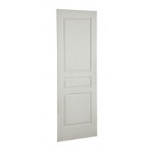 Porte Seule Postformée Prépeinte 3 Panneaux H.204 X L.73 Cm - Chauvat