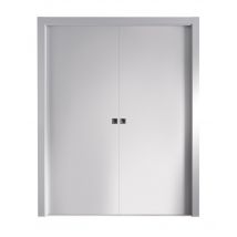 Système À Galandage En Caisson Pour 2 Portes De Larg.63 Cm - Scrigno