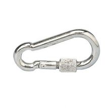 Chapuis - Mousqueton A Vis Acier Zingué 120kg Diam.8 Mm Larg.80 Mm