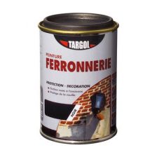 Peinture Ferronerie Noir Mat 250 Ml - Targol