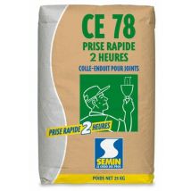 Bricoman - Colle-enduit Pour Joint Ce78 Rapide 2h Sac De 25 Kg - Semin