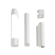 Grosfillex G Life - Cache Paumelle Blanc Pour Fenêtre Oscillo-battantes - Grosfillex
