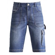 Short De Travail Jean Denim T.xl - Kapriol