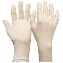 Lot De 10 Gants Microfibre Blanc T.9 Speednet - Rostaing