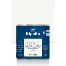 Peinture Intérieure Et Extérieure Multi-supports Glycéro Satin Blanc 0,5 L - Ripolin