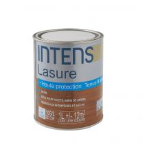 Lasure 8 Ans Satinée Blanchi 1 L - Intens