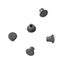 Synercia - Sachet De 250 Obturateurs Ø5mm Pour Caissons Gris Foncé