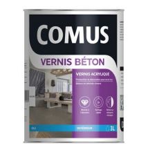 Vernis Béton Sol Acrylique Aspect Ciré Incolore 3 L - Comus