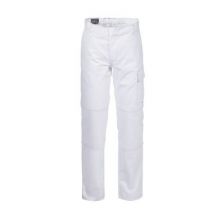 Pantalon De Travail Blanc T.l - Kapriol