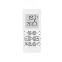 Sèche-serviettes 500 + 1000w Blanc Air Tajmahal - Radel
