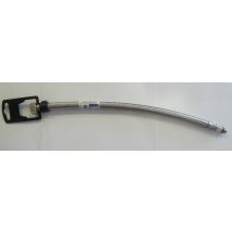 Mateu - Flexible Inox Sanitaire Dn8 Femelle 12 X 17 (3/8") - Mâle 10/100 Long.300 Mm