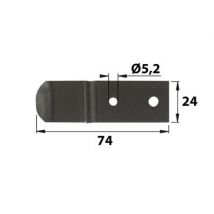 Bricoman - Crochets De Rappel Pour Volet Bois X2