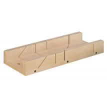 Bricoman - Boite À Onglet En Bois Pour Plinthes 400 X 120 X 40 Mm