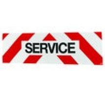 Bricoman - Panneau 'service" 50x15cm Adhesif