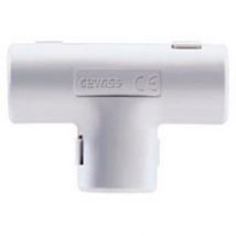 Lot De 10 Tés Ouvrables Gris Diam.20 Mm - Gewiss