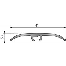 Dinac - Barre De Seuil Aluminium À Visser L.93 X L.4,10 Cm