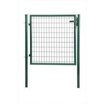 Mrt - Portillon Grillagé Vert H.150 X L.100 Cm Résidence
