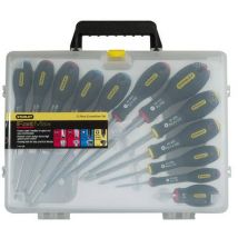 Stanley Fatmax - Mallette De 12 Tournevis Électriciens / Mécaniciens - Fatmax