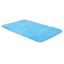 Frandis - Tapis De Bain Coton Super Soft Bleu L.45 X L.75 Cm