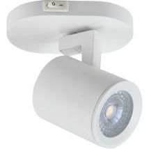 Slid - Applique Murale Murale Aluminium Blanc H.11 X L.11 Cm - Easylight
