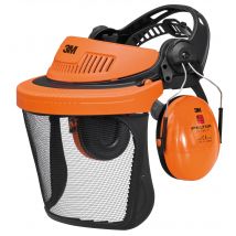 Casque Forestier G500 Avec Visière Et Coquilles Auditives H510a - 3m