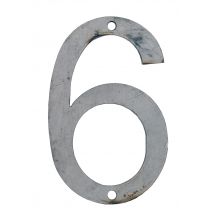 Numéro 6 En Acier À Peindre L.6 Cm - Chapuis