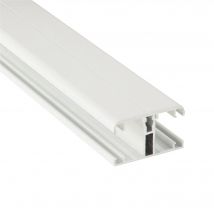 Dhaze - Profil Jonction Jointé Non Port Blanc 3m