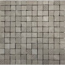 La Fenice - Mosaïque Greige L.30 X L.30 Cm Saturn Rhea