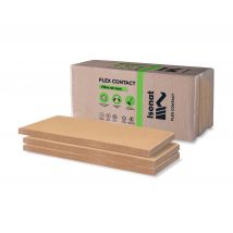 Isover - 10 Panneaux Fibre Bois Ep60 Th36 122x58cm Flex 55 Isonat
