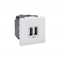 Double Prise Usb Mosaic - Legrand