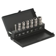 6 Fraises À Carotter Hss Pour Perceuse Magnétique - 626624000 Metabo