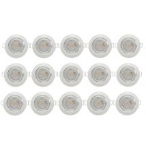 Easylight - Spots Led Encastrables Blanc Lot De 15 - Slid