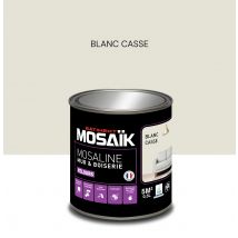 Peinture Intérieure Multi Support Acrylique Velours Blanc Cassé 0,5 L Mosaline - Mosaik