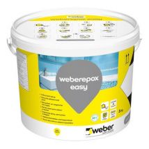 Weber Saint - Gobain - Colle Et Joint Époxy Gris Acier 2,5 Kg Easy - Weber