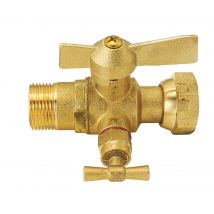 Somatherm - Robinet Aprés Compteur Mf20x27(3/4) A Purge