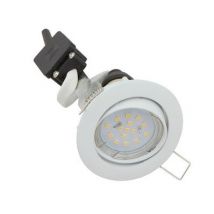 Slid - 3 Spots Led Blanc Orientables Gu10 4w 3000k