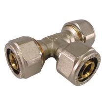 Quick Plomberie - Raccord Té Multicouche À Compression Diam.16 Mm