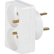 Legrand - ADAPTATEUR 2P+T DOUBLE SUR PRISE 20A LEGRAND