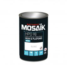 Mosaik - Peinture Intérieure Murs Et Plafonds Acrylique Mat Blanc 1 L Hpo - Mosaïk