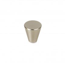 Rei - Bouton Zamak D25 Mm Nickel Mat Brossé