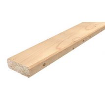 Monnet Seve - Bois D'ossature Sec Long.4 M 45x120 Mm Classe 2 Sapin Traité