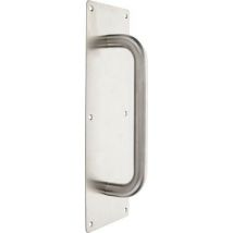 Poignée De Tirage Inox Sur Plaque 300 X 100 Mm - Chainey