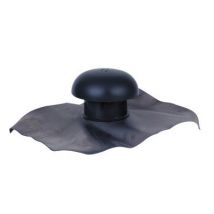 Girpi - Chapeau De Ventilation Avec Collerette D'étanchéité En Plomb Coloris Ardoise Diam.100 Mm