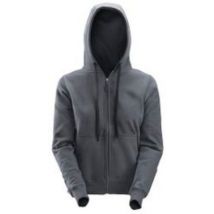 Sweat De Travail À Capuche Zippé Femme Gris T.l - Snickers