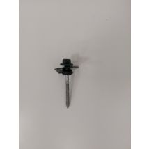 50 Tirefonds 6x80mm + Rondelle Anthracite - Etanco