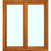 Gimm - Fenêtre Bois H.75 X L.100 Cm Ouvrant À La Française 2 Vantaux Pin