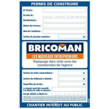 Panneau Permis De Construire - Taliaplast