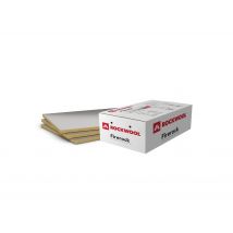 Rockwool - 10 Panneaux Ldr Firerock Pour Cheminée Kraft L.100 X L.60 Cm Ep.30 Mm